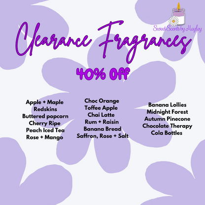 Clearance Fragrances - 40% Off