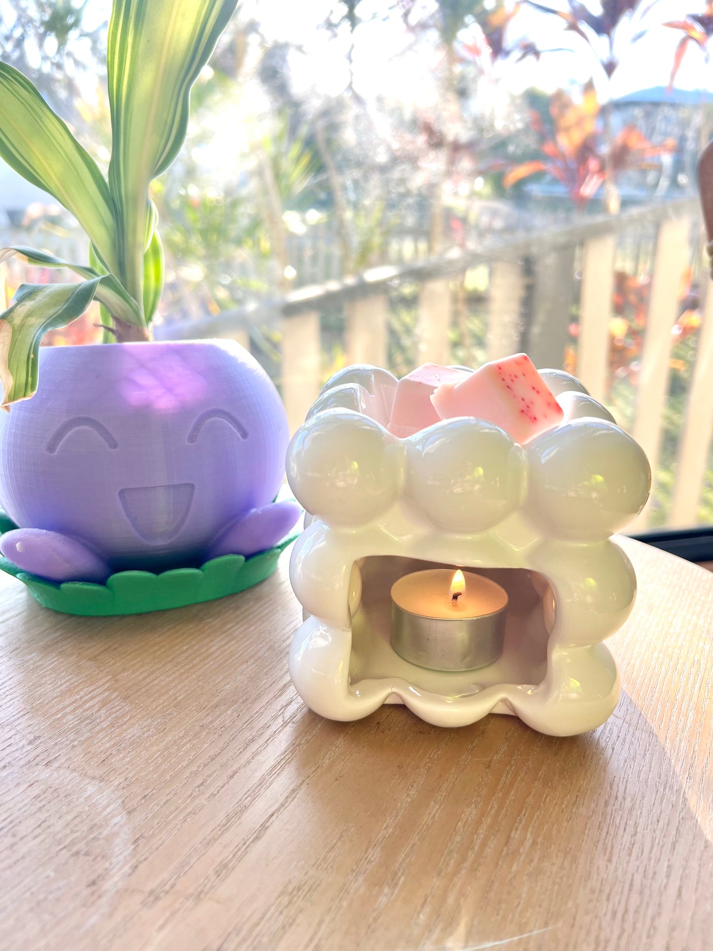 Bubble Tealight Burners