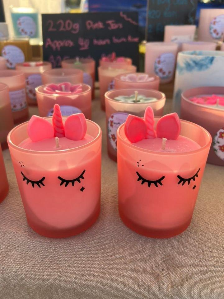 Unicorn Candle